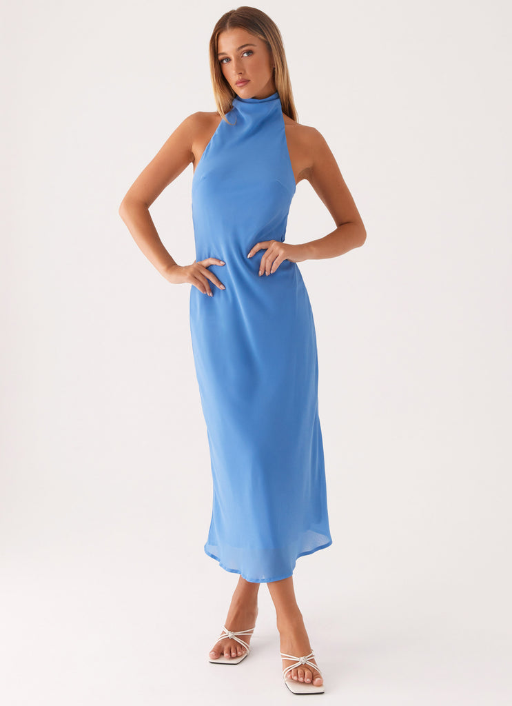Shelly Midi Dress - Azure Peppermayo US Shelly Midi Dress - Azure Peppermayo US