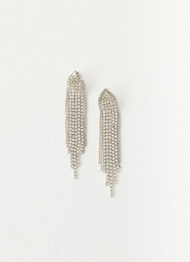 Shine For Me Earrings - Silver