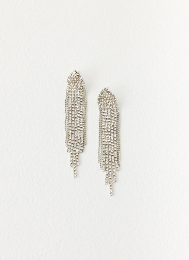 Shine For Me Earrings - Silver