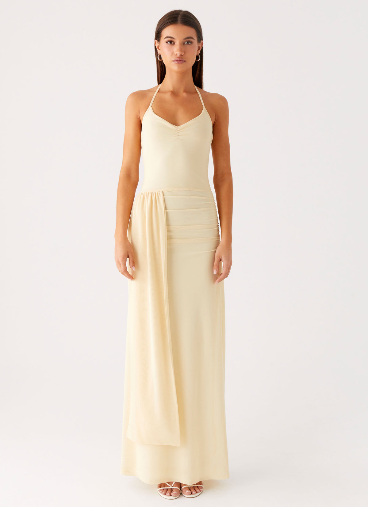 Signal Halter Maxi Dress