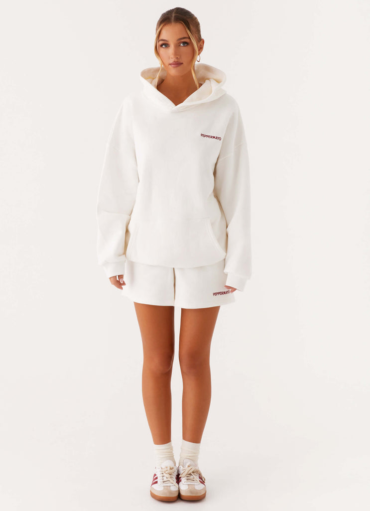 Signature Oversized Hoodie - Ivory