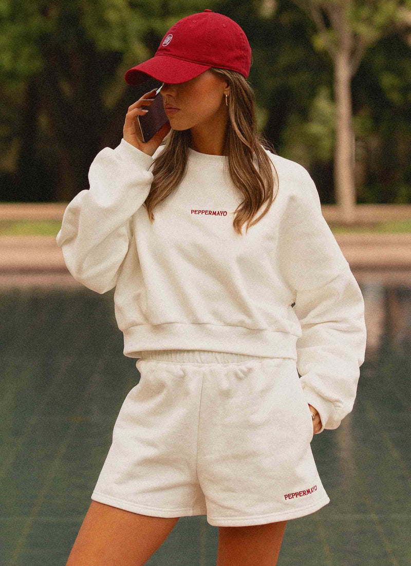 Signature Sweatshorts - Ivory