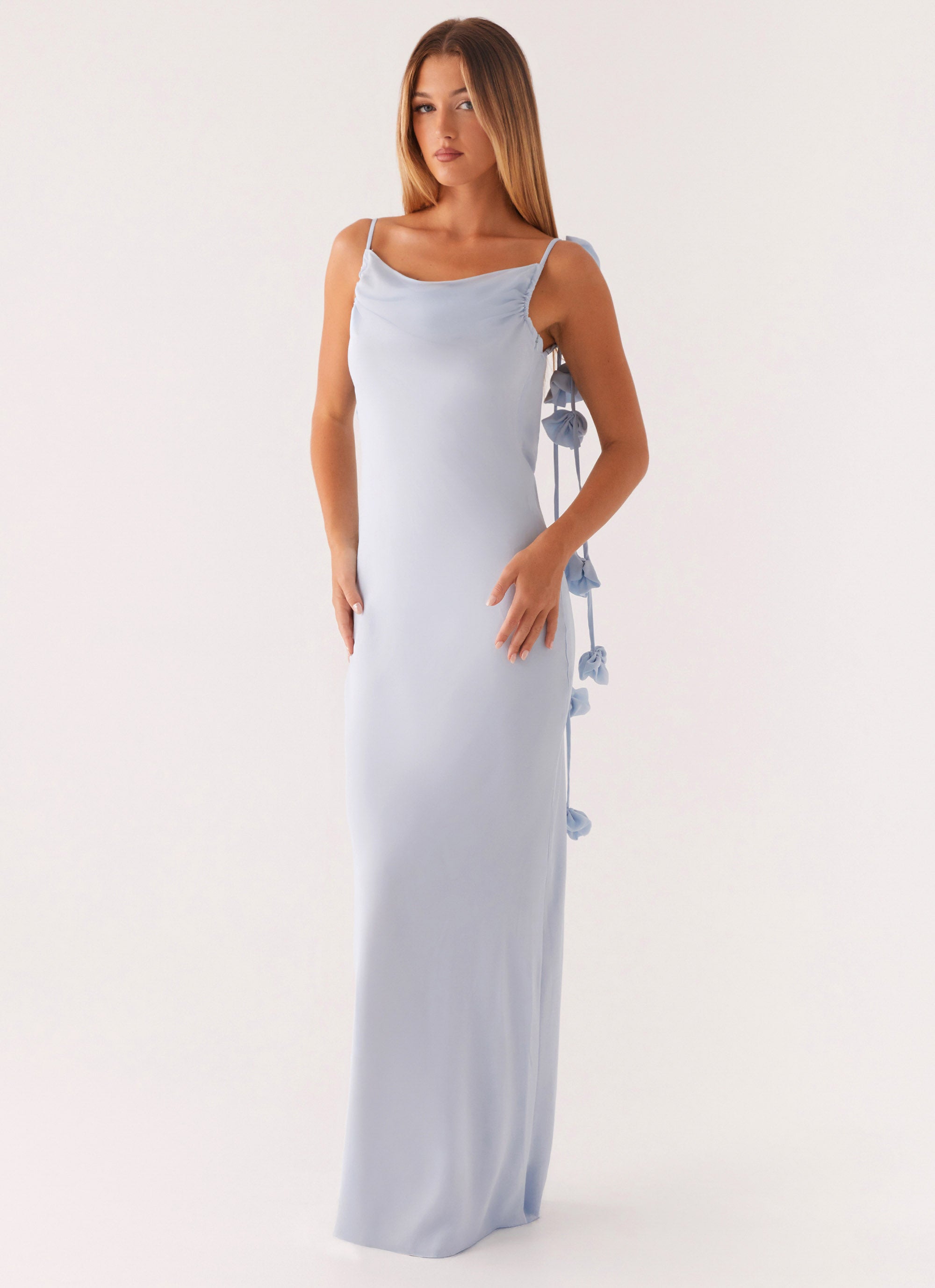 Simona Maxi Dress - Pastel Blue Simona Maxi Dress - Pastel Blue