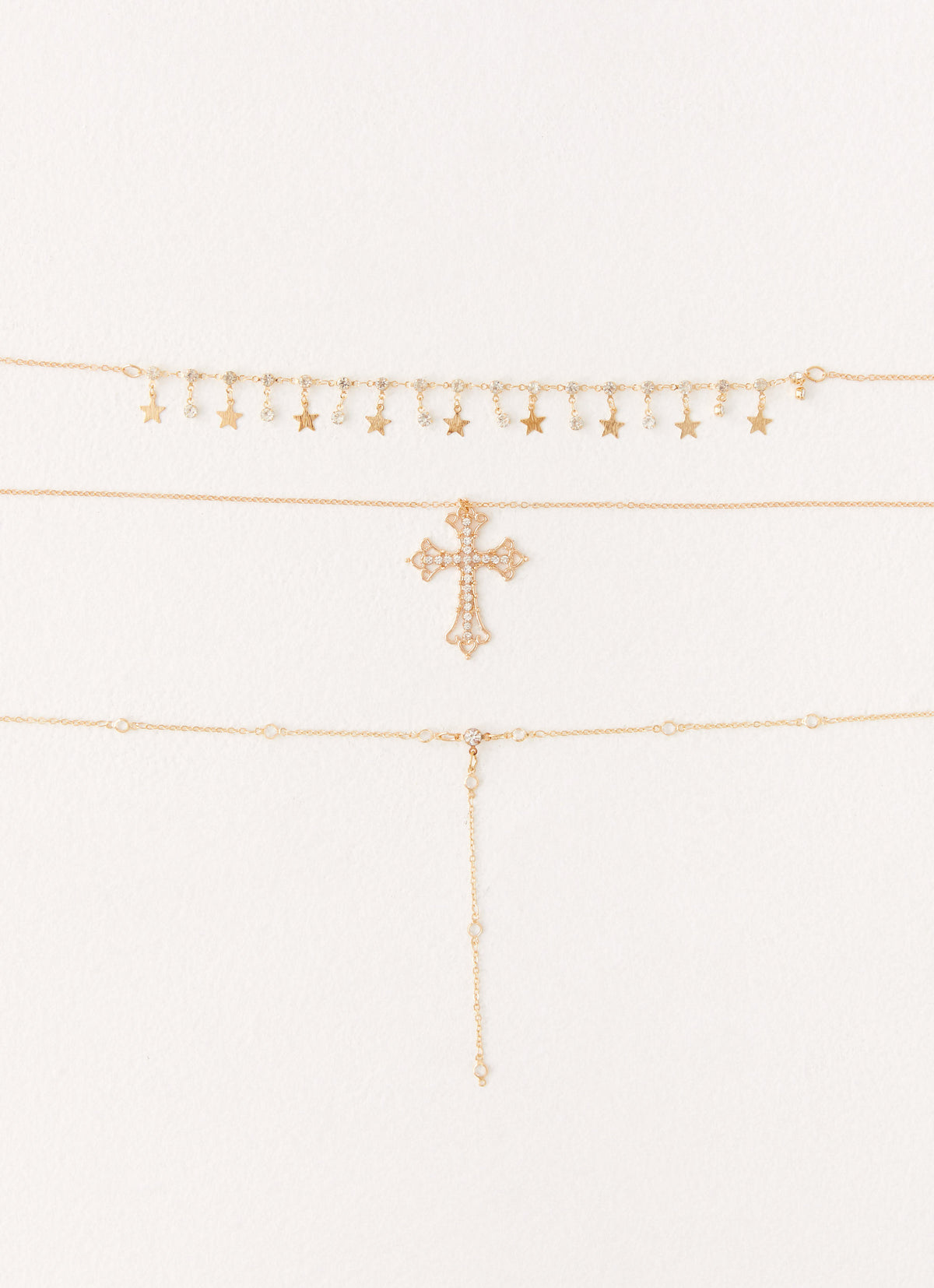 Sinner Multi Necklace - Gold