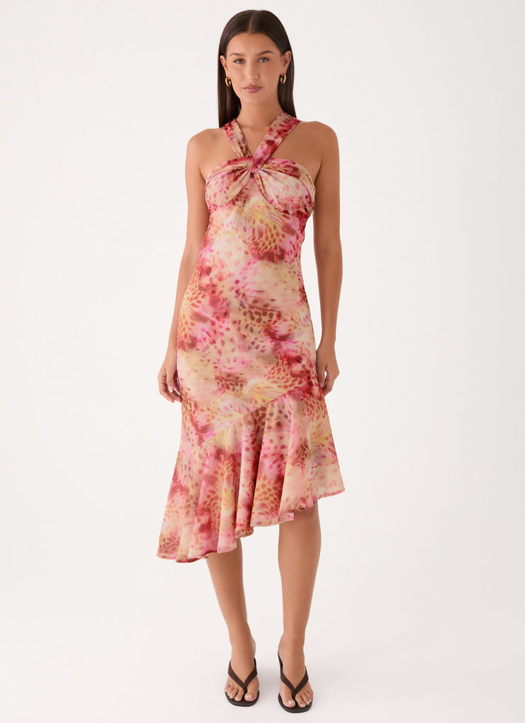 knee length dresses for ladies Sinnie Midi Dress