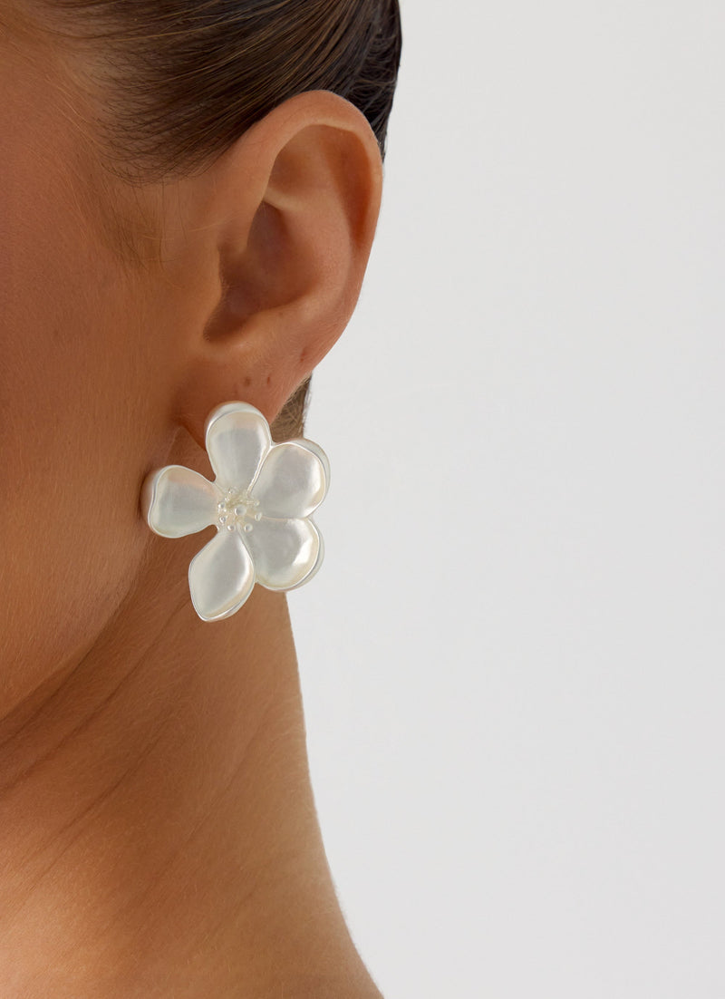 Solace Earrings - Silver