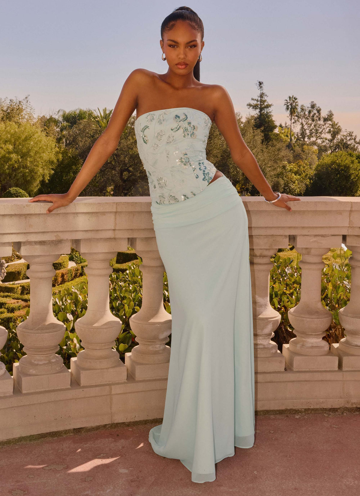 Solaire Strapless Corset Top