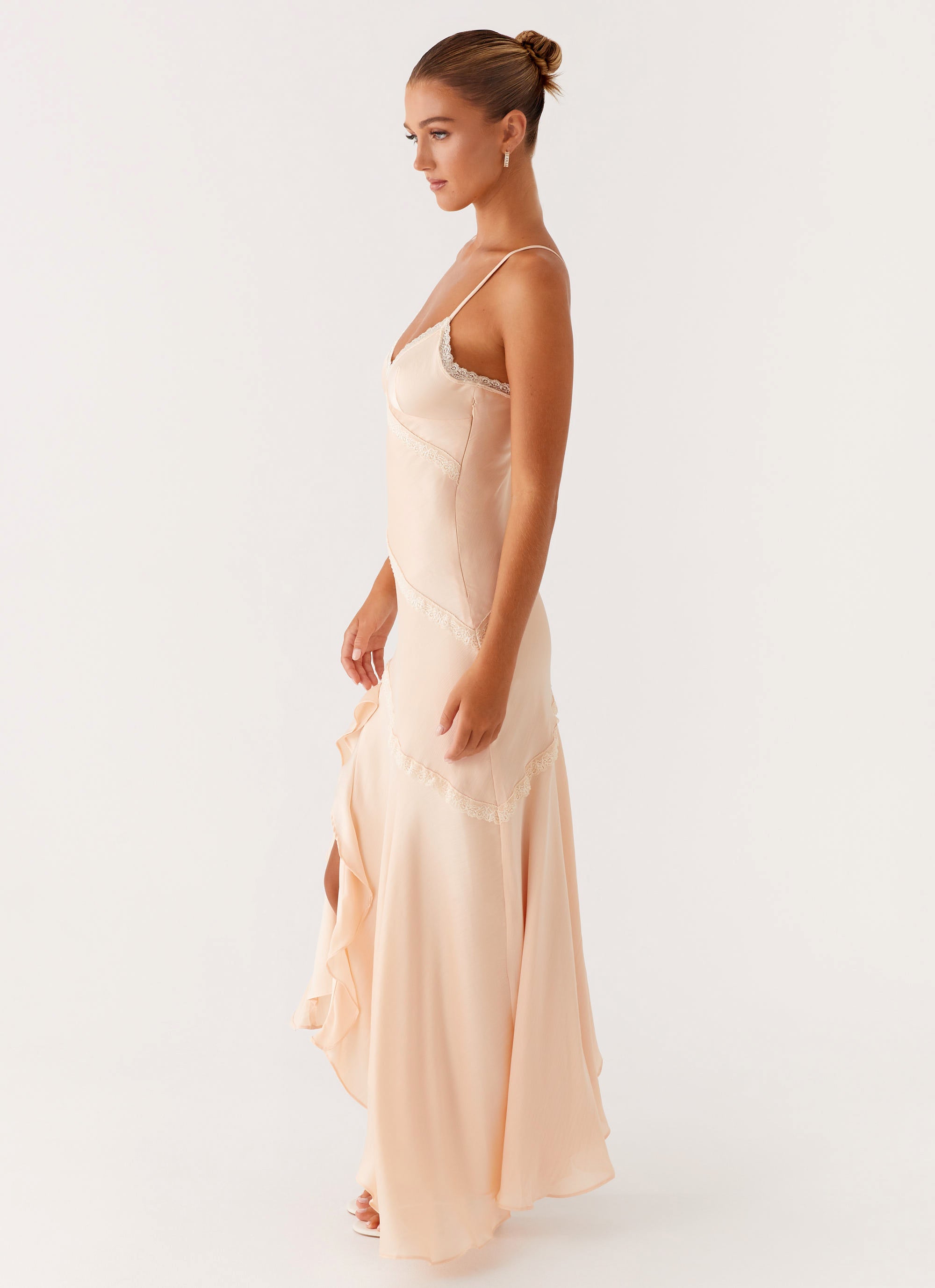 Maxi Dress Peach Farida Peach Lace Maxi Dress Beginning Boutique US Maxi Dress Peach Farida Peach Lace Maxi Dress Beginning Boutique US