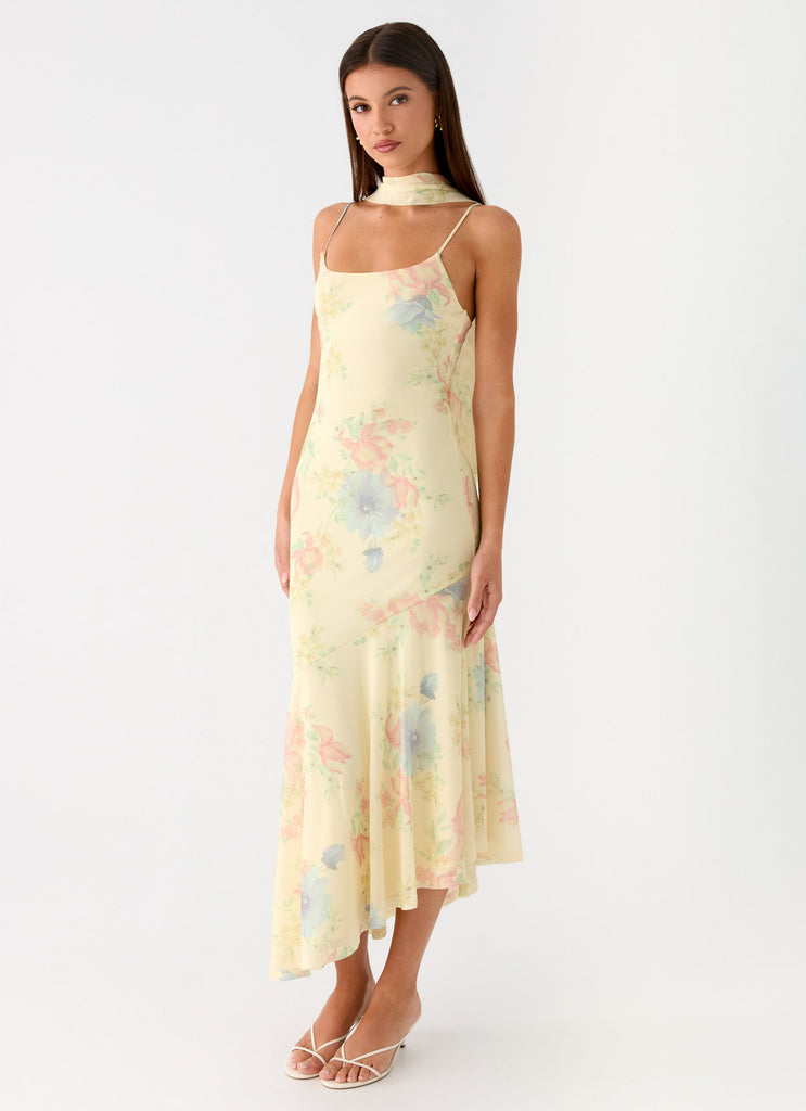 Sole Mio Midi Dress - Spring Meadow Peppermayo US Sole Mio Midi Dress - Spring Meadow Peppermayo US