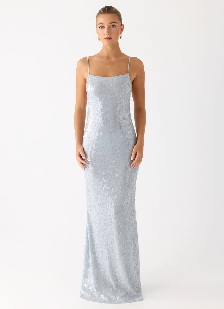 peppermayo higher level sequin maxi dress Higher Level Sequin Maxi Dress