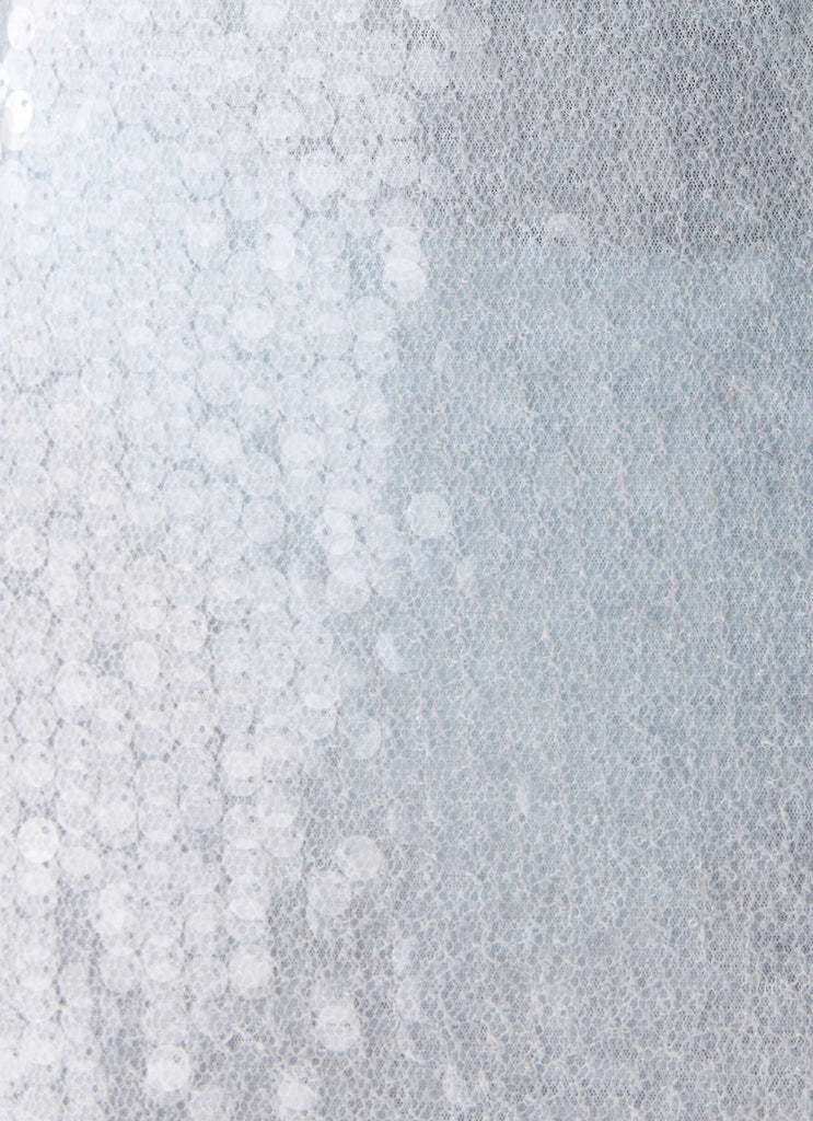 Solo Sequin Maxi Dress - Misty Blue