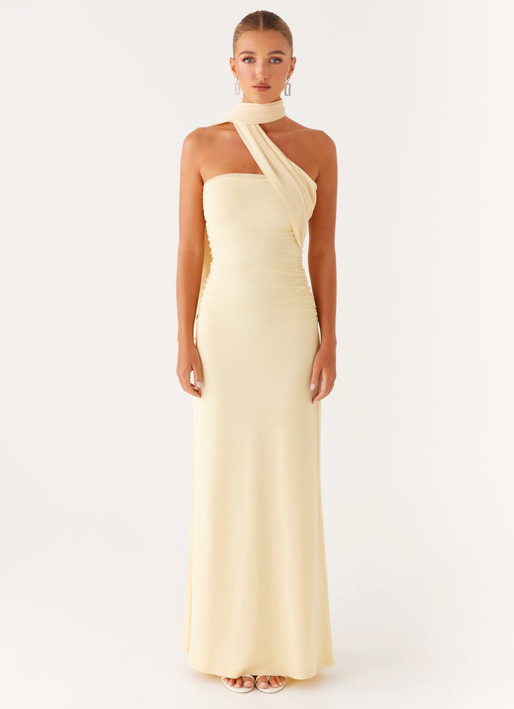 Songbird Maxi Dress - Yellow