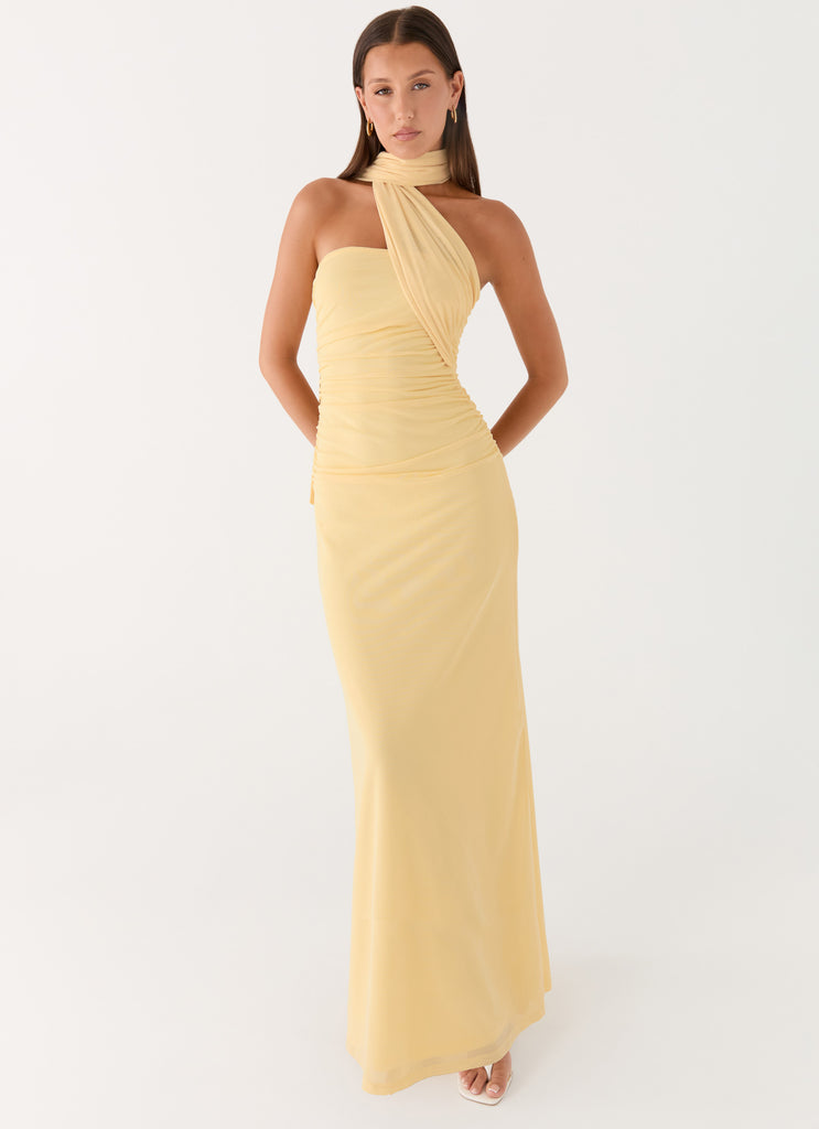 Songbird Maxi Dress - Yellow Peppermayo US Songbird Maxi Dress - Yellow Peppermayo US