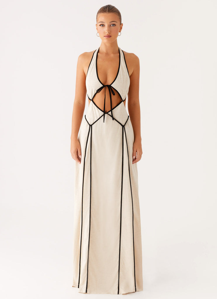 oatmeal maxi dress Women's Make Your Move Maxi Dress, Brown