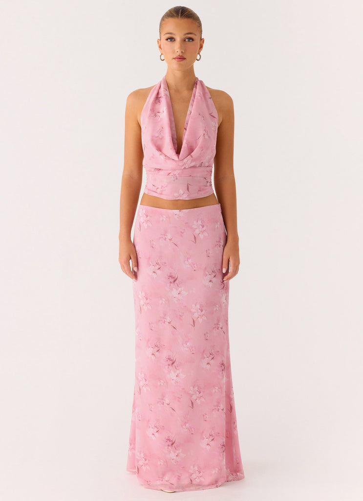 Soren Halter Top - Vintage Floral