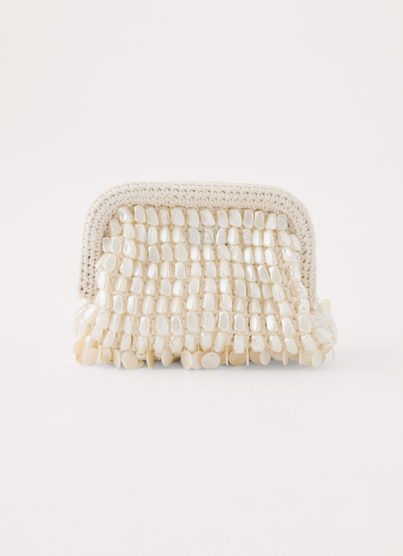 St Tropez Clutch Bag - Ivory