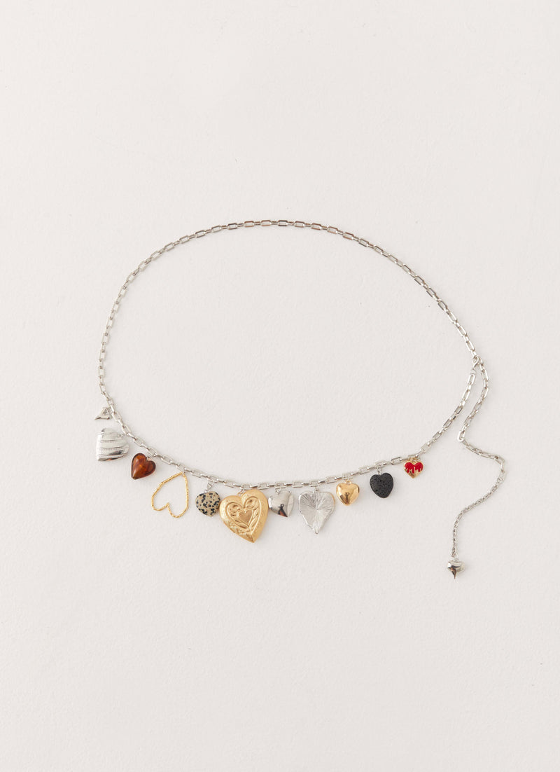 Stepping Out Belt - Silver