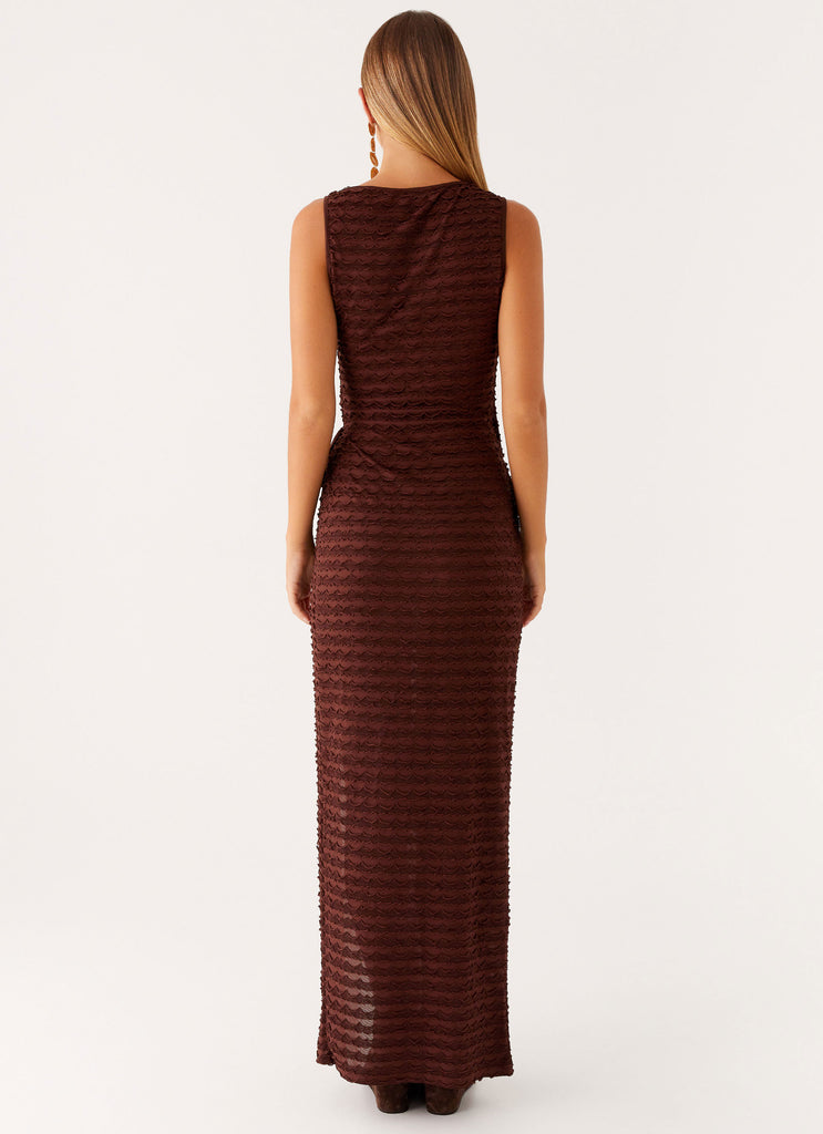 Sterling Wrap Maxi Dress - Chocolate Peppermayo US Sterling Wrap Maxi Dress - Chocolate Peppermayo US