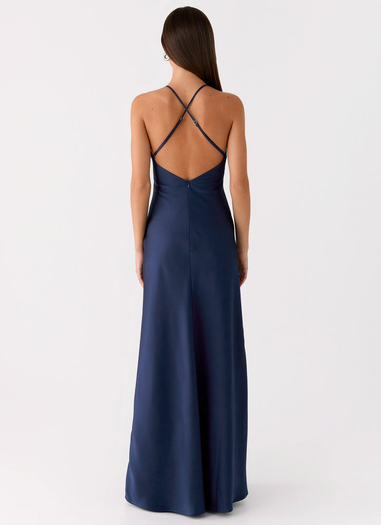 maguire maxi dress navy Maguire Maxi Dress | Navy | Womens