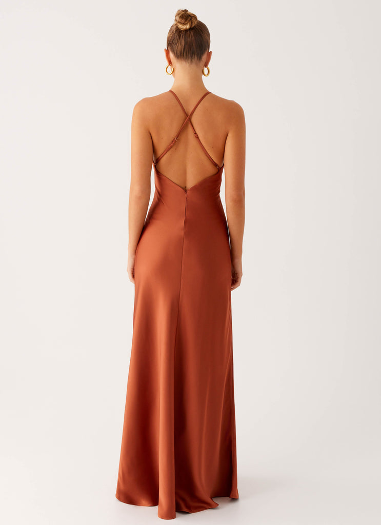 Sundowner Maxi Dress - Rust Rust / US 18 Sundowner Maxi Dress - Rust Rust / US 18