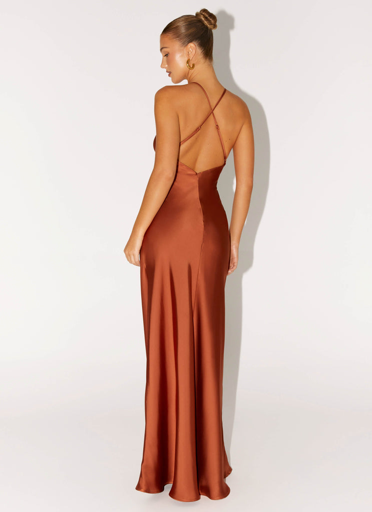 Sundowner Maxi Dress - Rust Rust / US 18 Sundowner Maxi Dress - Rust Rust / US 18