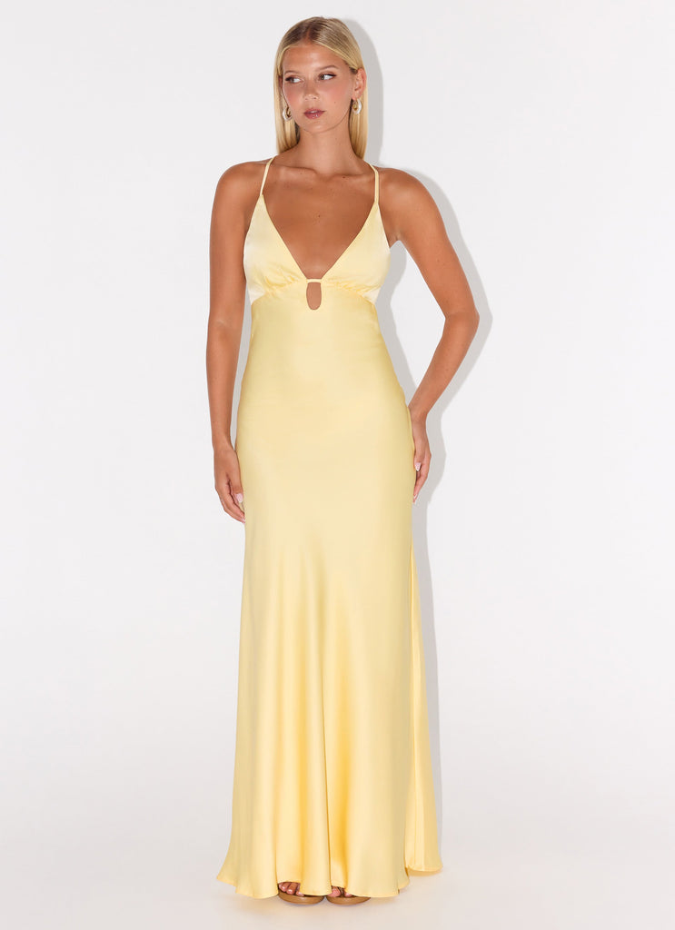 Sundowner Maxi Dress - Yellow
