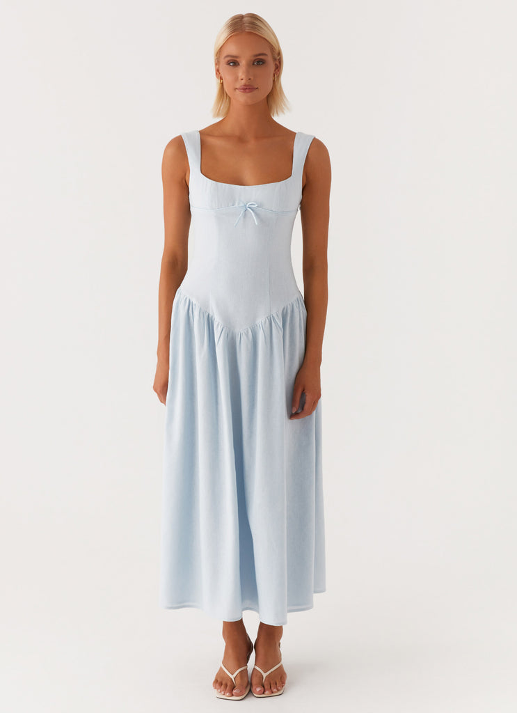 Suzie Midi Dress - Blue