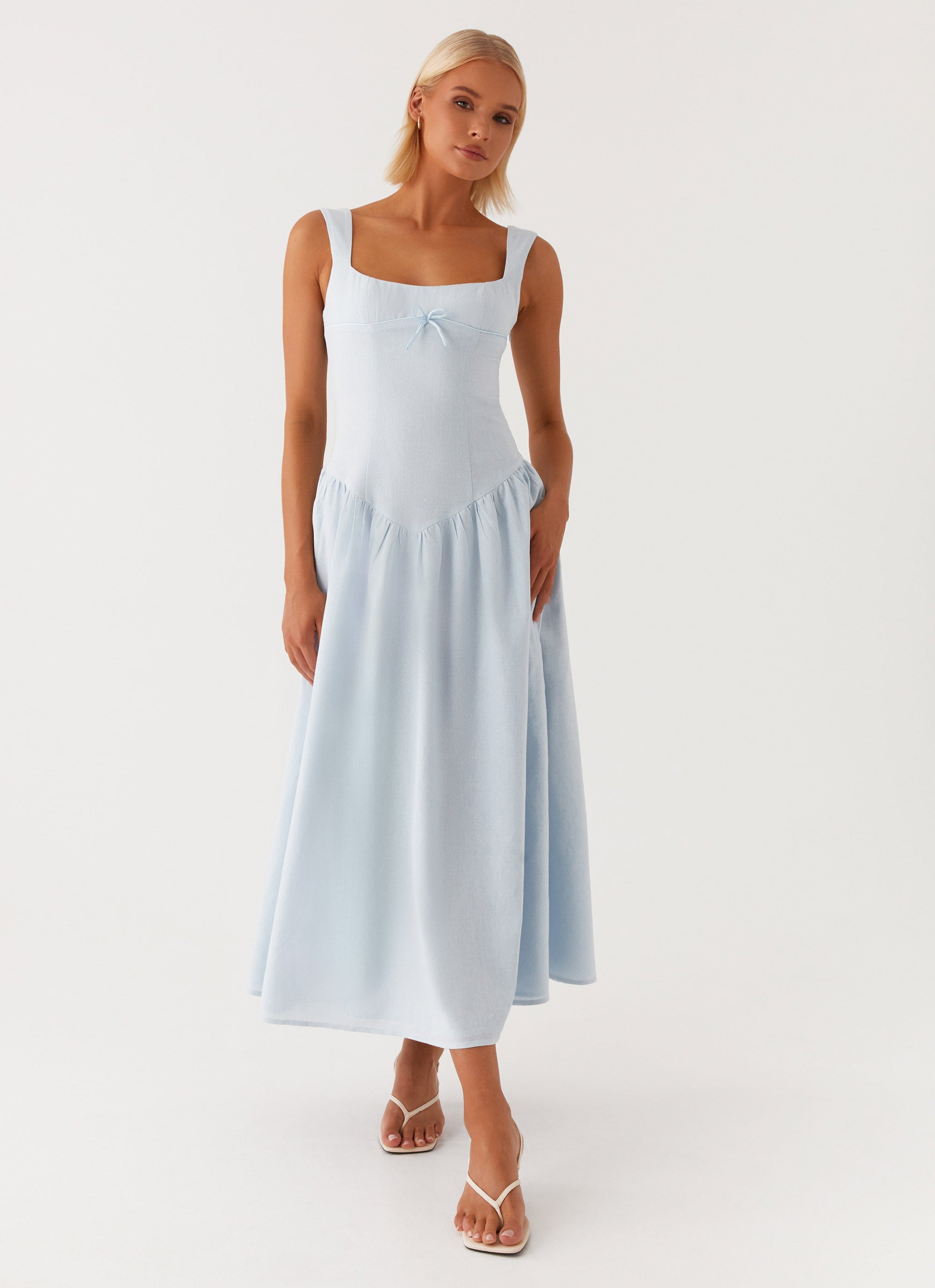 Suzie Midi Dress - Blue Peppermayo US Suzie Midi Dress - Blue Peppermayo US