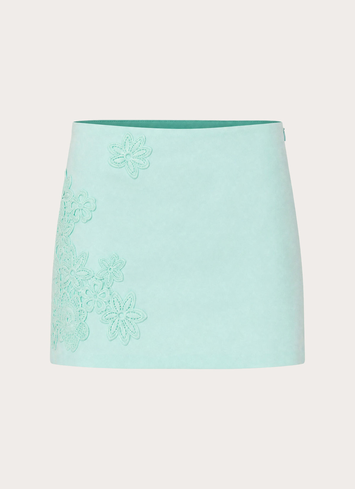 Sweet Tune Mini Skirt - Aqua