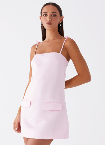 Sweet Sunday Mini Dress - Pink – Peppermayo US Sweet Sunday Mini Dress - Pink – Peppermayo US