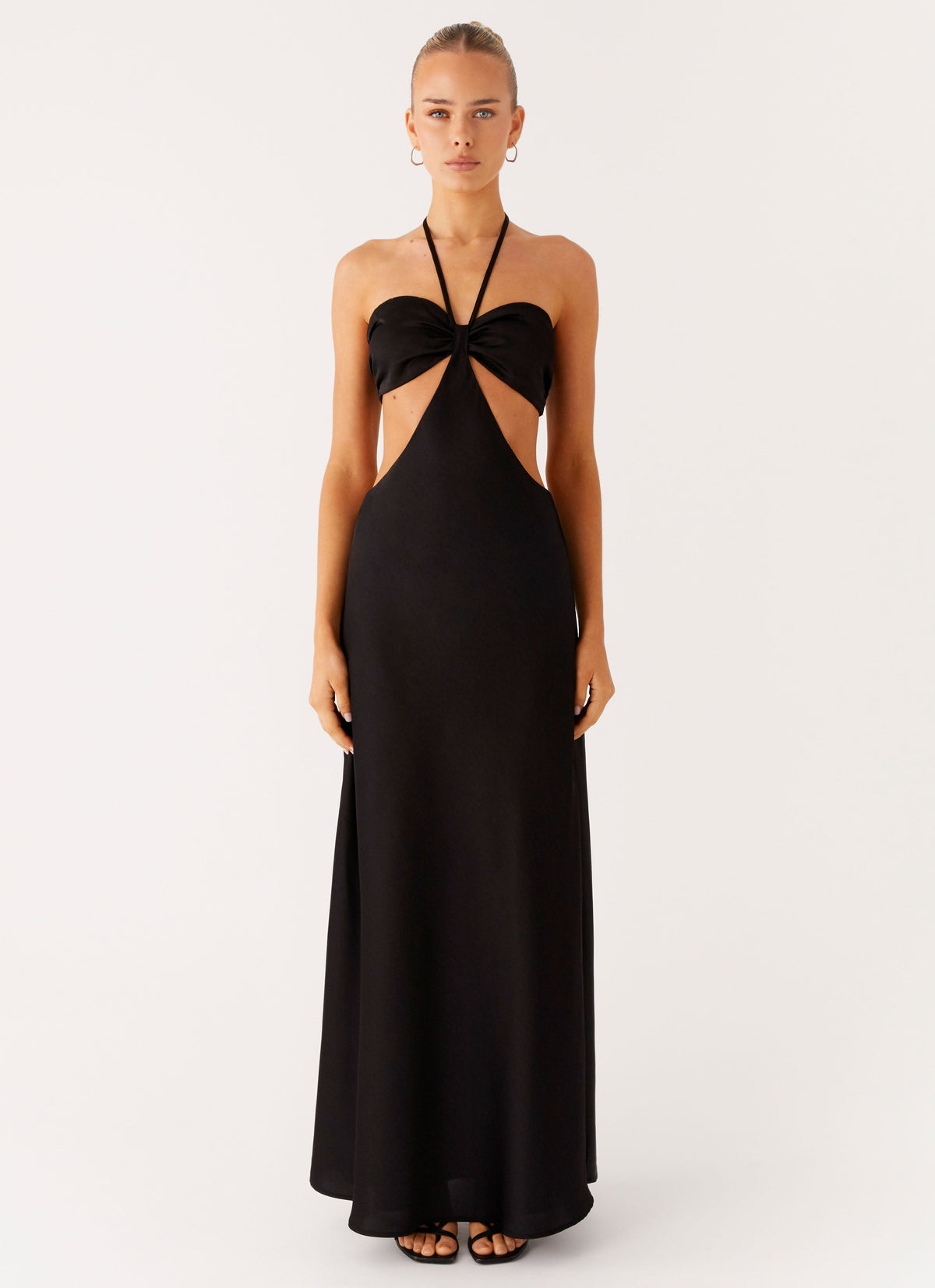 Sweetheart Cut Out Maxi Dress