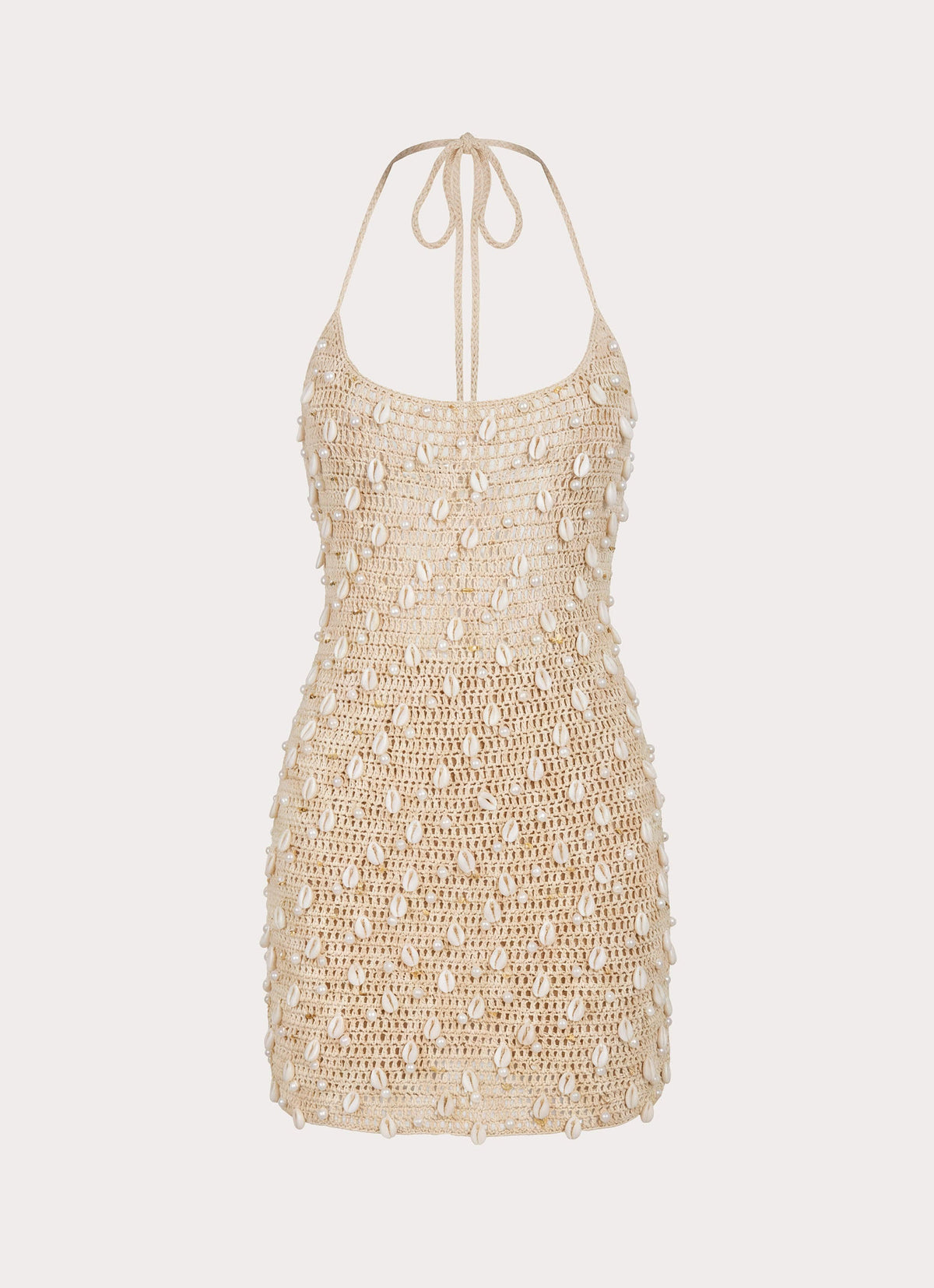 Sylvara Crochet Mini Dress