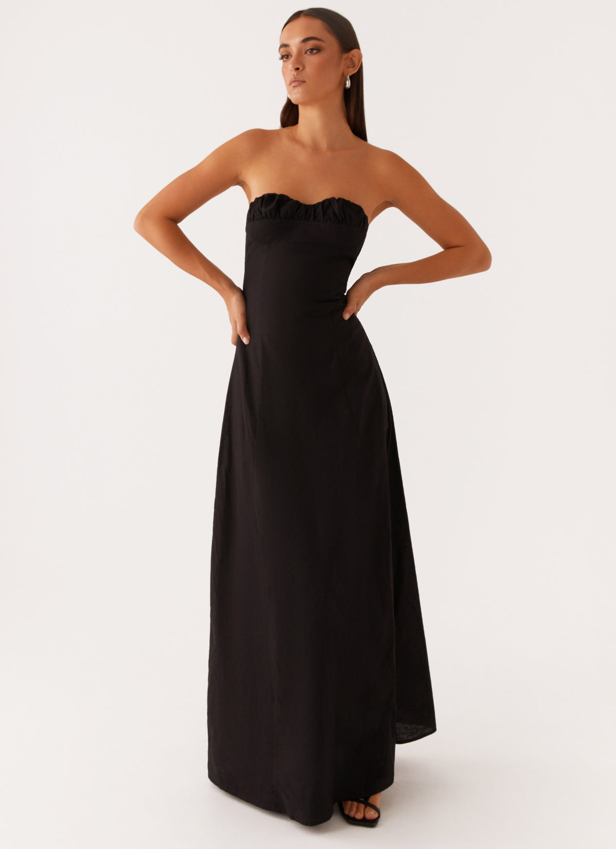 Tayla Linen Maxi Dress