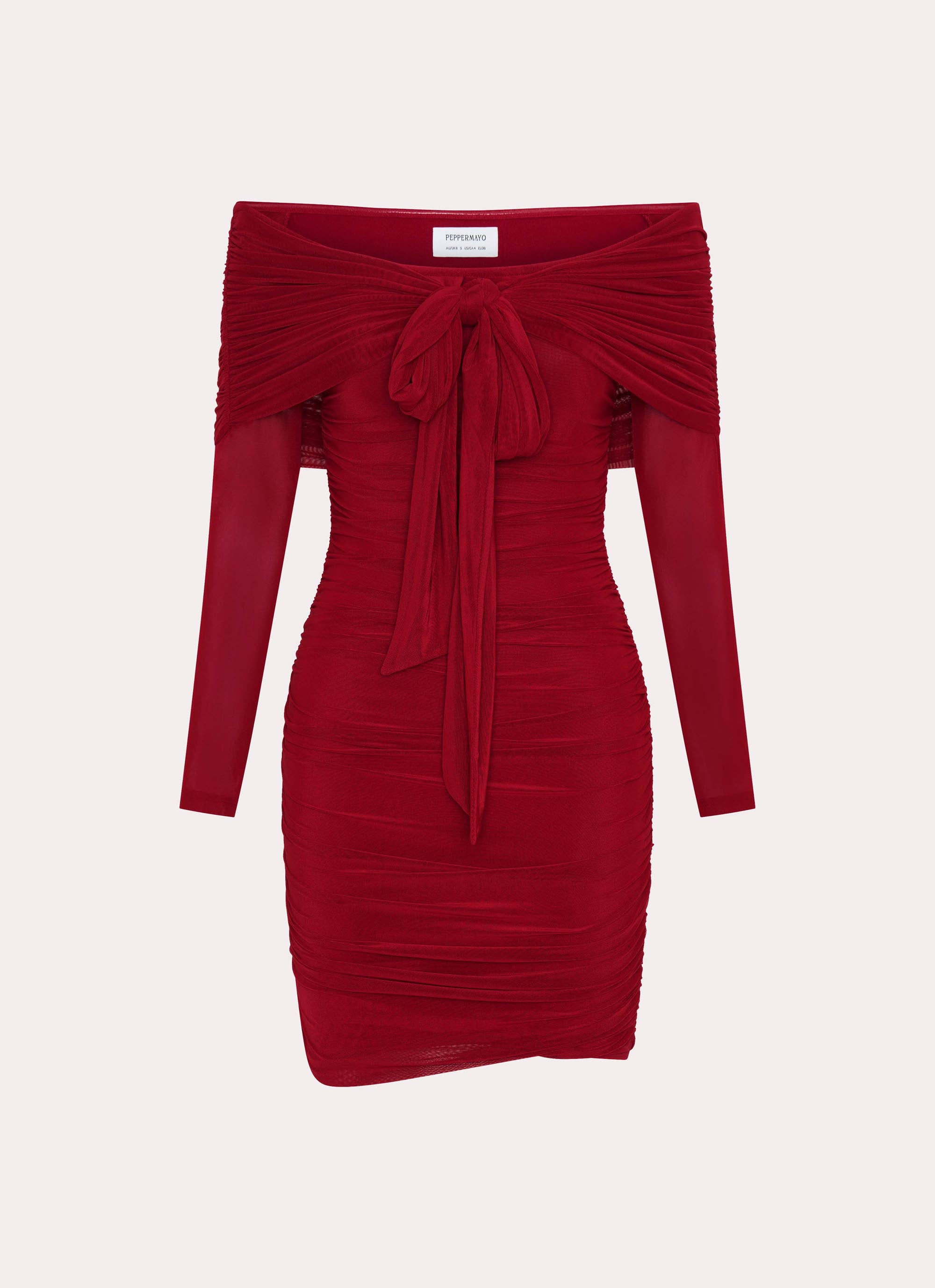 Temptation Mini Dress - Red Temptation Mini Dress - Red