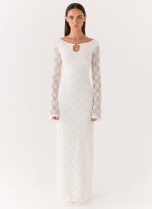 Theresea Maxi Dress - White