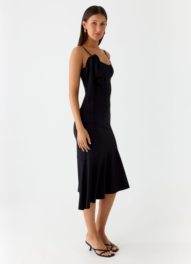 piper asym midi dress Bec + Bridge Piper Asymmetrical Midi Dress