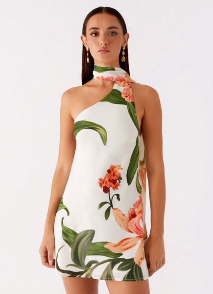 Trisha Mini Dress - Floral Print Peppermayo US Trisha Mini Dress - Floral Print Peppermayo US