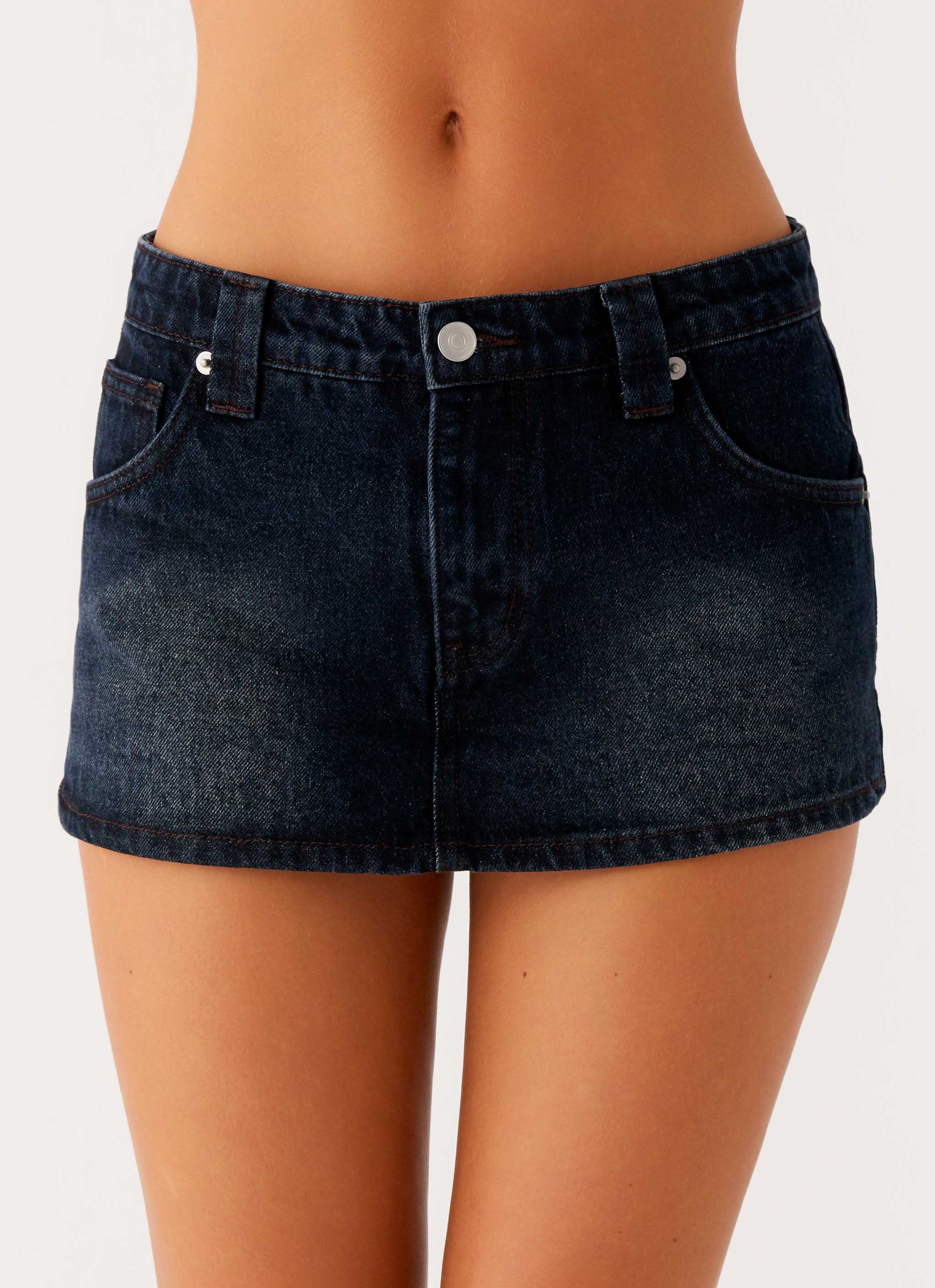 【Loulouseoul】Gemma Denim Skirt (Dark Blue) 루루서울 Gemma Denim Skirt (Dark Blue) | 브랜드 중고거래