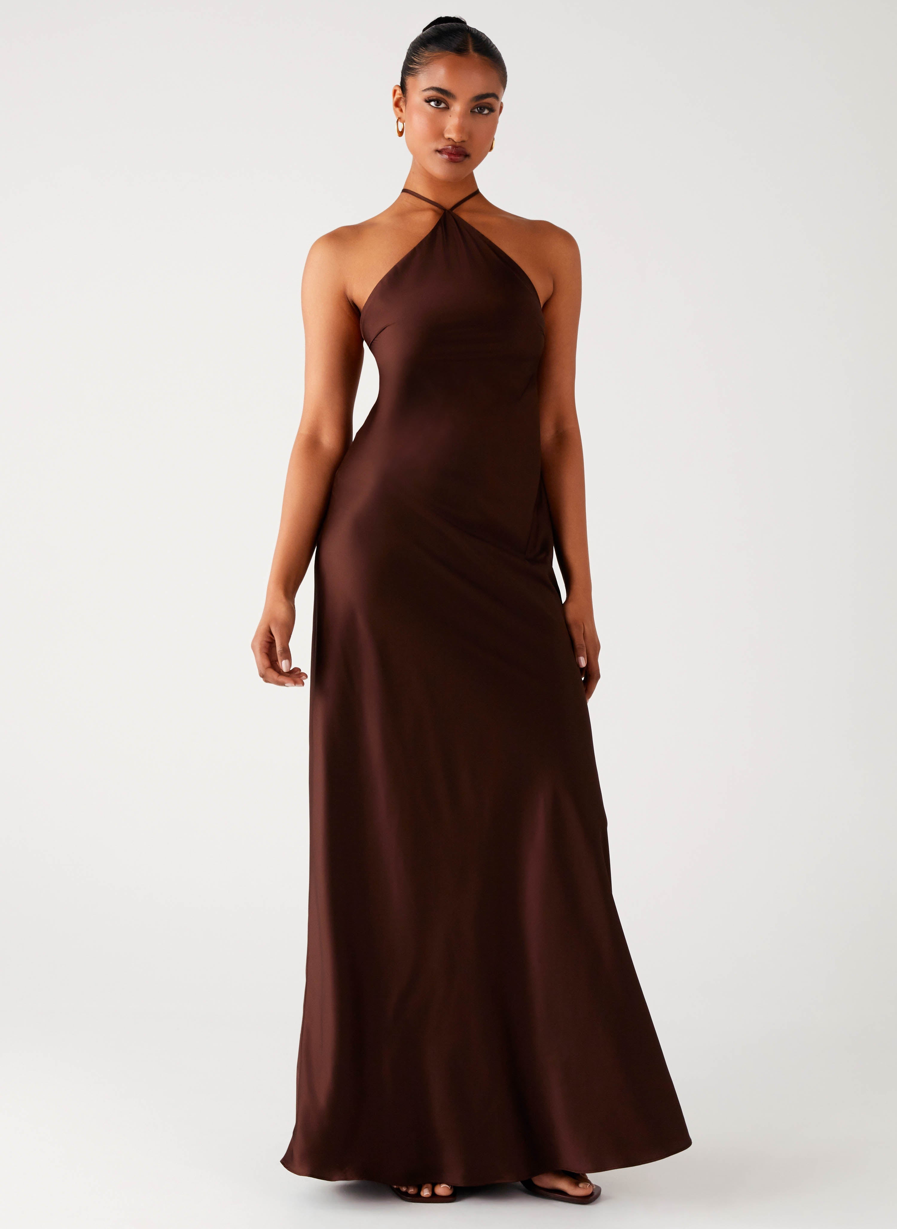 brown icami dress Helena Dress