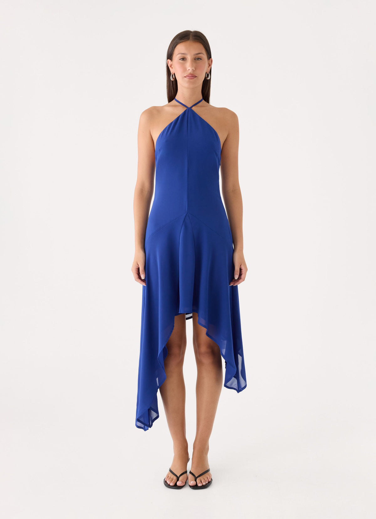 Tunelia Asymmetric Midi Dress