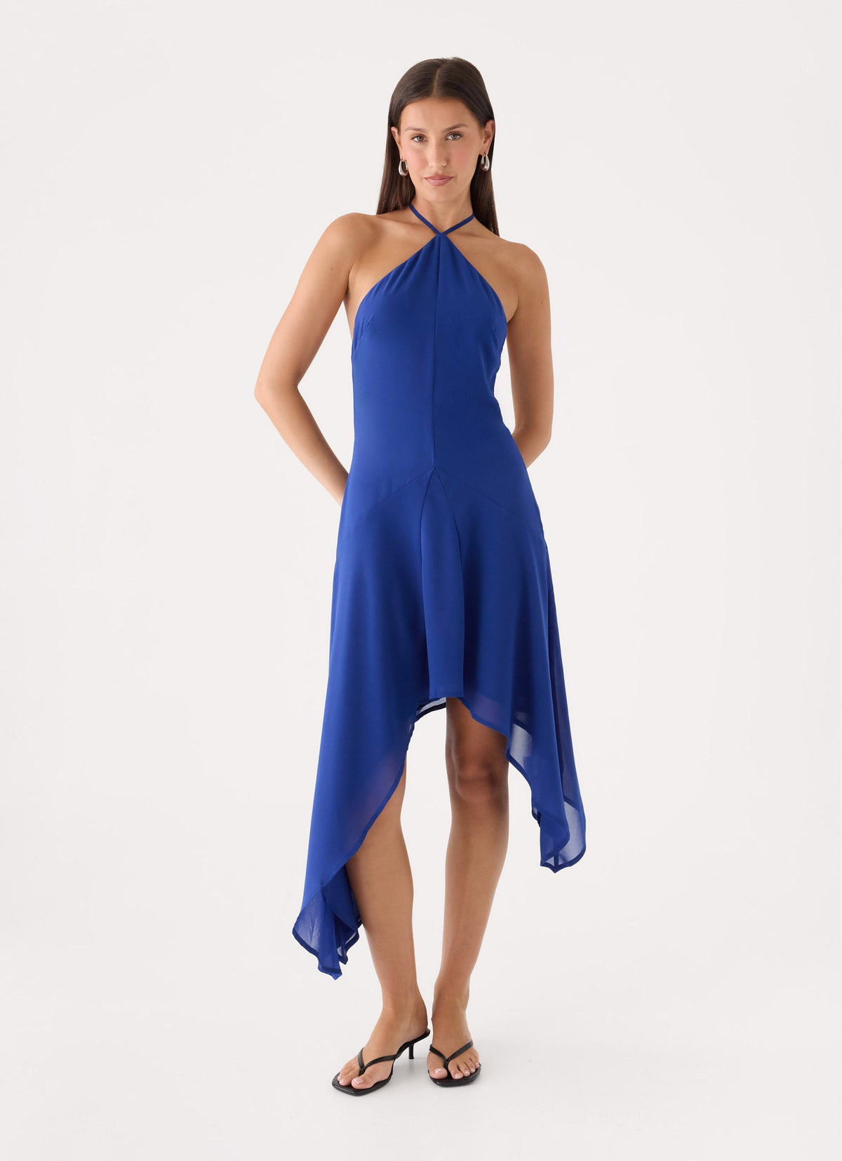 Tunelia Asymmetric Midi Dress
