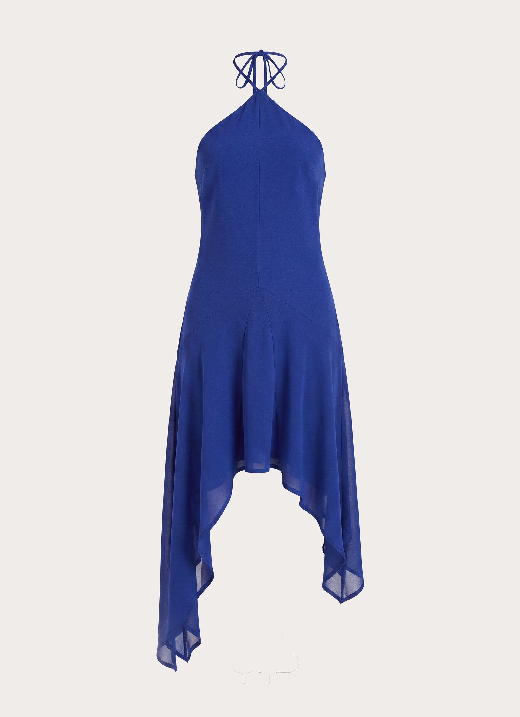 Tunelia Asymmetric Midi Dress - Blue – Peppermayo US
