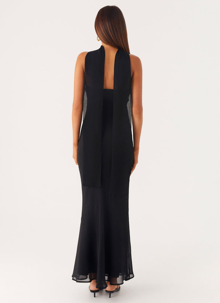 Under the Pagoda Maxi Dress - Black Peppermayo US Under the Pagoda Maxi Dress - Black Peppermayo US