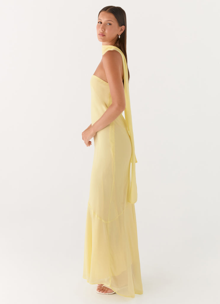 Under The Pagoda Maxi Dress - Yellow Yellow / US 14 Under The Pagoda Maxi Dress - Yellow Yellow / US 14