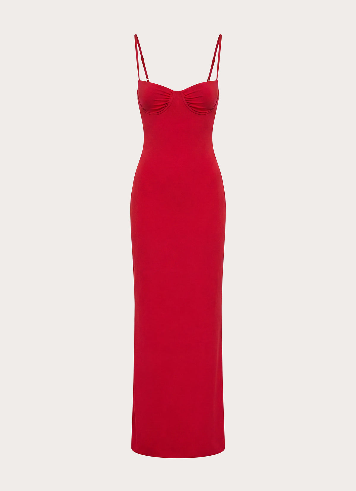 Vamonos Maxi Dress - Cherry Red