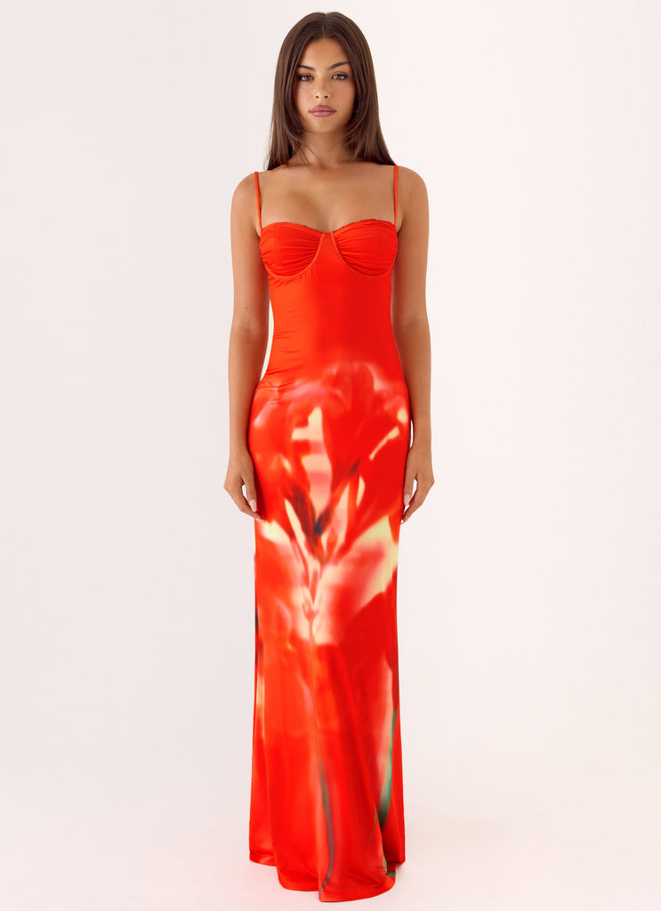 angel on fire maxi dress Angel On Fire Maxi Dress - Pink