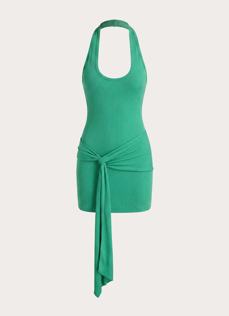Vedetta Mini Dress - Emerald Green Peppermayo US Vedetta Mini Dress - Emerald Green Peppermayo US