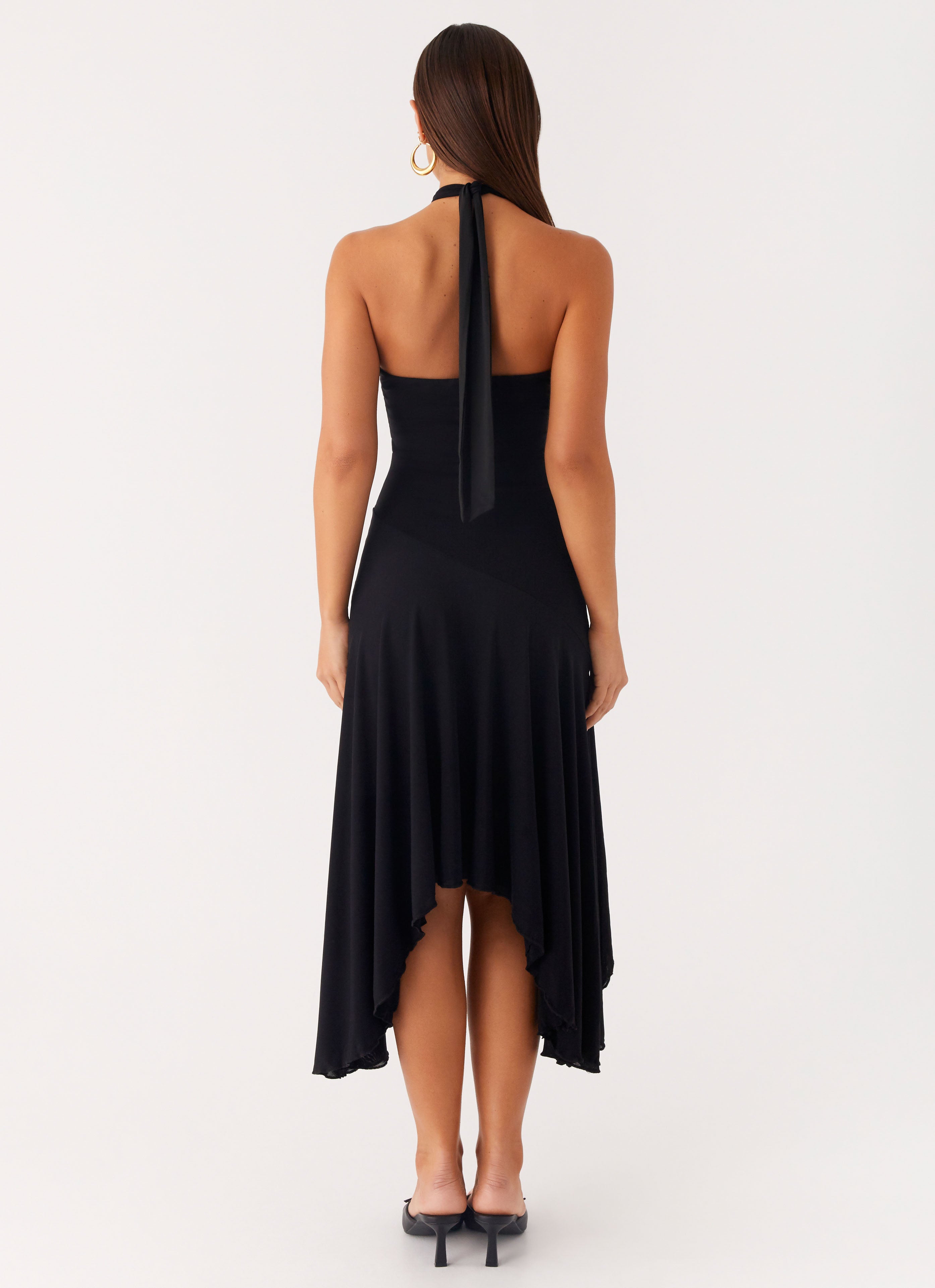 Velvet Sky Midi Dress - Black Peppermayo US Velvet Sky Midi Dress - Black Peppermayo US
