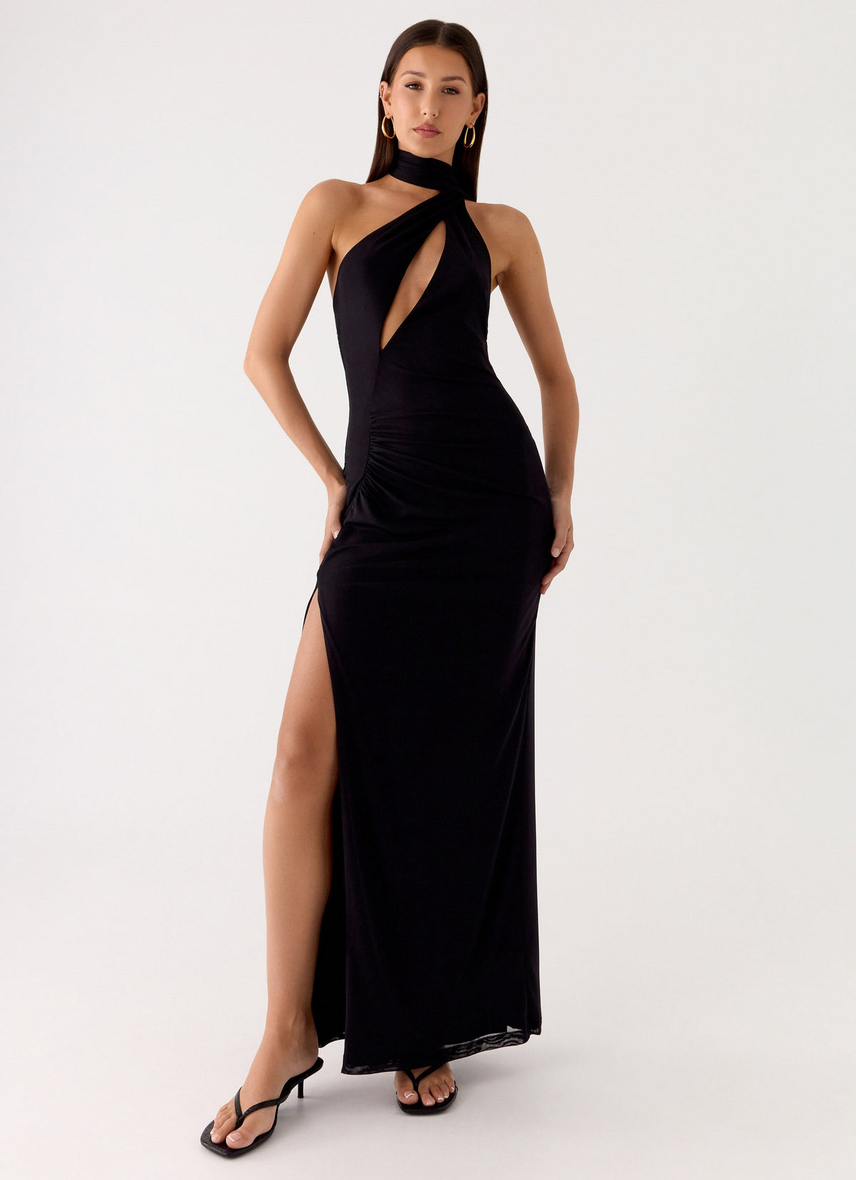 Rush Dress | Velvet Vacation Scarf Maxi Dress
