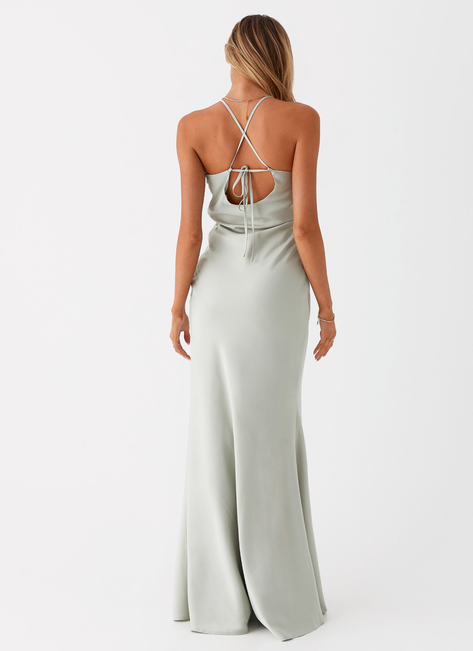 Vesper Keyhole Maxi Dress - Sage Peppermayo US Vesper Keyhole Maxi Dress - Sage Peppermayo US
